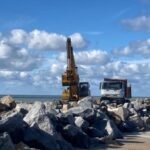 Las Toninas: la Provincia busca reactivar una obra clave de defensa costera y anticipa nuevos trabajos