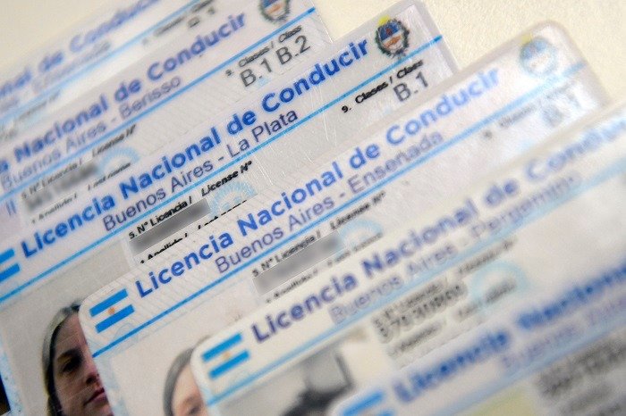 licencia de conducir - pba